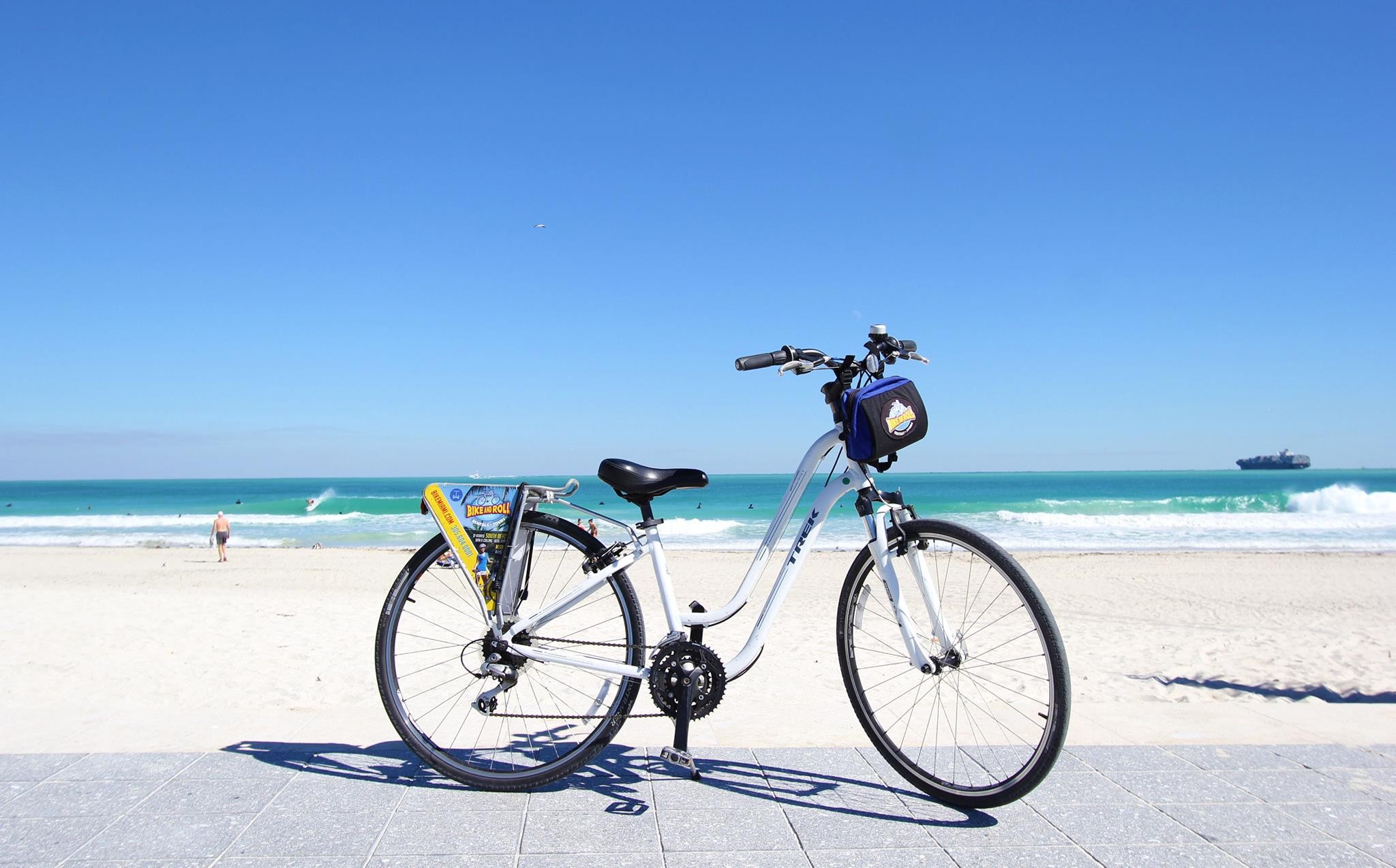 beach and bike